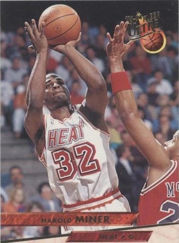1993-94 Fleer #108 Harold Miner Basketball Card Miami Heat | eBay
