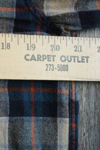 Filter Flannel Shirt Men's Large Multicolor Plaid Long Sleeve Pearl Snap Western - Picture 5 of 6