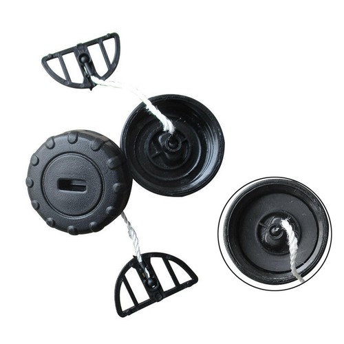 2* Fuel Cap Oil Cap for STIHL Chainsaw 017 018 MS170 MS180 OEM NO: 1130 350 0500 - Picture 2 of 5
