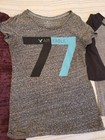 4 pc lot sz 10-12 shirts tops various brands UNUSUAL Material!!! — photo 6