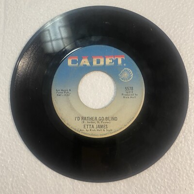 HEAR! RARE NORTHERN SOUL FUNK VG 45 Etta James Tell Mama I d RatherGoBlind CADET