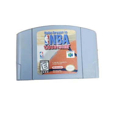 Kobe Bryant in NBA Courtside (Nintendo 64) Basketball N64 Authentic game