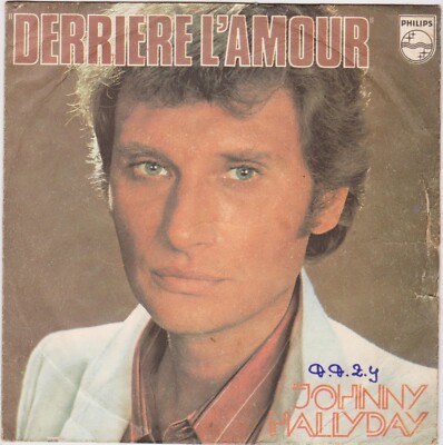 JOHNNY HALLYDAY HINTER DER LIEBE /SPIEL KEINEN ROCK'N'ROLL FÜR MICH MADAGASCAR 45