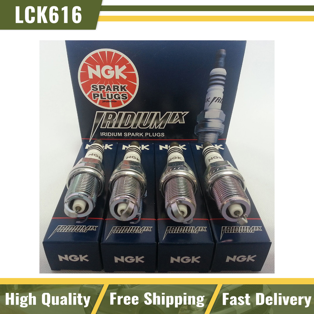 For MADE IN JAPAN NGK CR9EIX SPARK PLUG IRIDIUM POWER SET OF 4 3521
