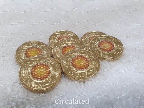 Moneda de dos dólares Honey Bee 2022 $2 color rara reina abeja Australia CIRC 🐝 - Imagen 4 de 7
