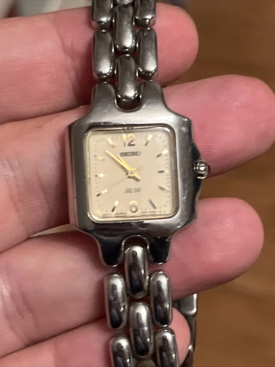 Seiko square watch ladies cheap