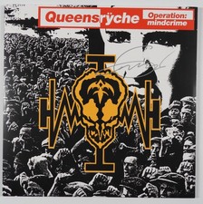 Queensryche JSA Signed Autograph Album Record LP Vinyl Geoff Tate