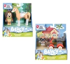 Bluey Granny Mobile With Gladys & Dragon Mum Horse Playsets Bundle - New