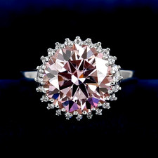 Lovely Certified 6Ct Diamond Solitire Ring, Birthday Gift - Tariffs FREE