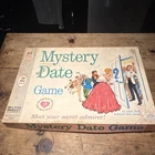 Milton Bradley Vintage Mystery Date Game 4502 Dating Theme 1965 Board Game 2-4