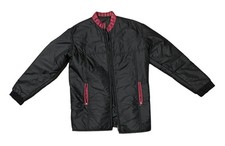 Vintage 60s Nylon Puffer Jacket Eclair Zip Mens Size 50 France Made Au Castor