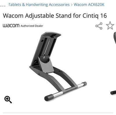 液タブ・ペンタブ Wacom ACK620K adjustable Stand Wacom Adjustable Stand (ACK620k) | eBay