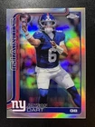 New Listing2025 Topps Chrome Football Jaxson Dart RC Silver Refractor Rookie #306 Giants