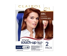 2 Boxes Clairol Root Touch-Up Permanent Cremes -#5RC Medium Copper Red