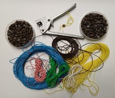 Plombenzange DDR NVA, Eisenbahn,  Zoll, mit sehr viel Zubehör