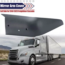 For Freightliner New Cascadia Door Mirror Arm Cover Left Driver Side Black 2018+