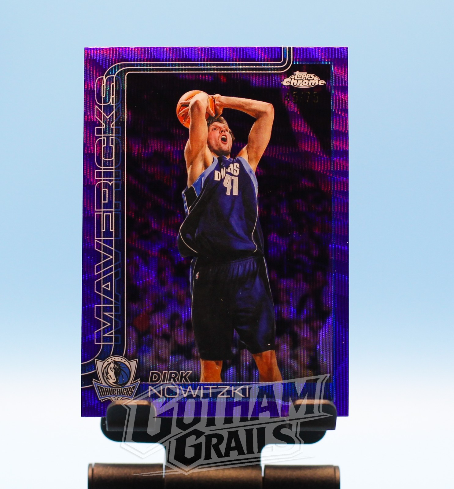 2025-26 Topps Chrome Update - Dirk Nowitzki #146 Purple Refractor /75