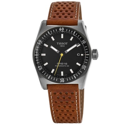New Tissot PR516 Powermatic 80 Automatic Black Unisex Watch T149.407.16.051.00