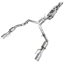 AWE SwitchPath™ Catback Exhaust Chrome Silver Tips for 23-25 Ford Raptor R 5.2L