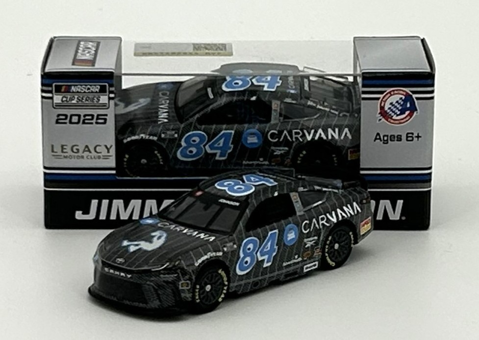 2025 JIMMIE JOHNSON #84 Carvana SHAQ 1:64 In Stock