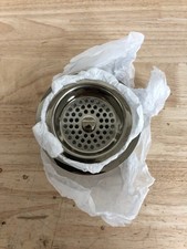 Brizo 69052-PN Brass Kitchen Sink Basket Strainer, Polished Nickel