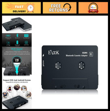 Bluetooth Car Audio Receiver, Cassette Tape Adapter, AUX Player, Bluetooth 5.0