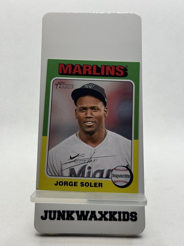 2024 Topps Heritage #102 Jorge Soler | Baseball Card