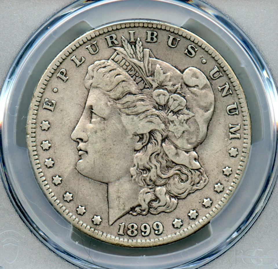 1899 S Morgan Silver Dollar PCGS VF 20 - Image 3 of 4