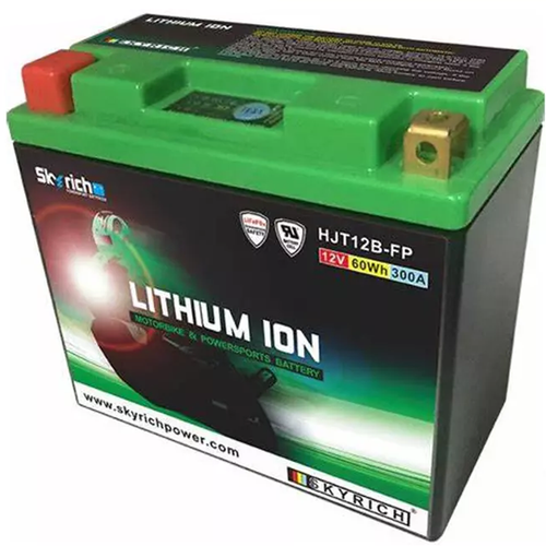 Lithium Batterie SKYRICH YT12B-BS LiFePO4 150x65x130 HJT12B-FP 12V für Ducati - Bild 2 von 4