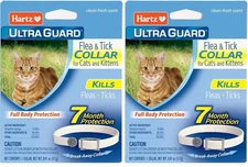 Hartz UltraGuard Pro Flea & Tick Collar for Cats & Kittens 7 Month (Pack of 2)