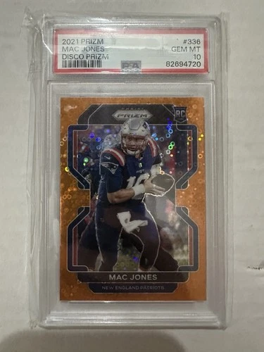 Mac Jones 2021 Panini Prizm Mac Jones Rookie