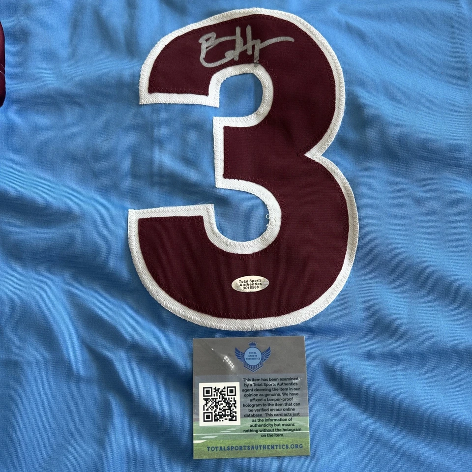 Bryce Harper Signed Philadelphia Phillies Autographed Baseball Jersey w/COA - Image 2 of 4
