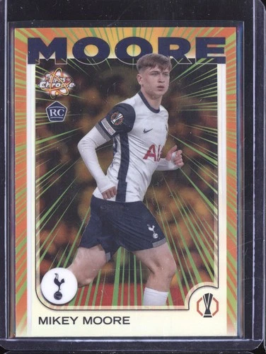 Mikey Moore 2024-25 Topps Chrome RR-3 Radiating Rookies RC