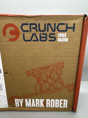 {Office} Crunch Lab's by Mark Rober - CIPHER MACHINE - Sealed & New | eBay