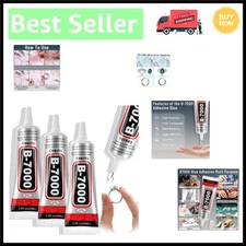 B-7000 Jewelry Making Glue - Clear, Waterproof Super Adhesive for Various Crafts
