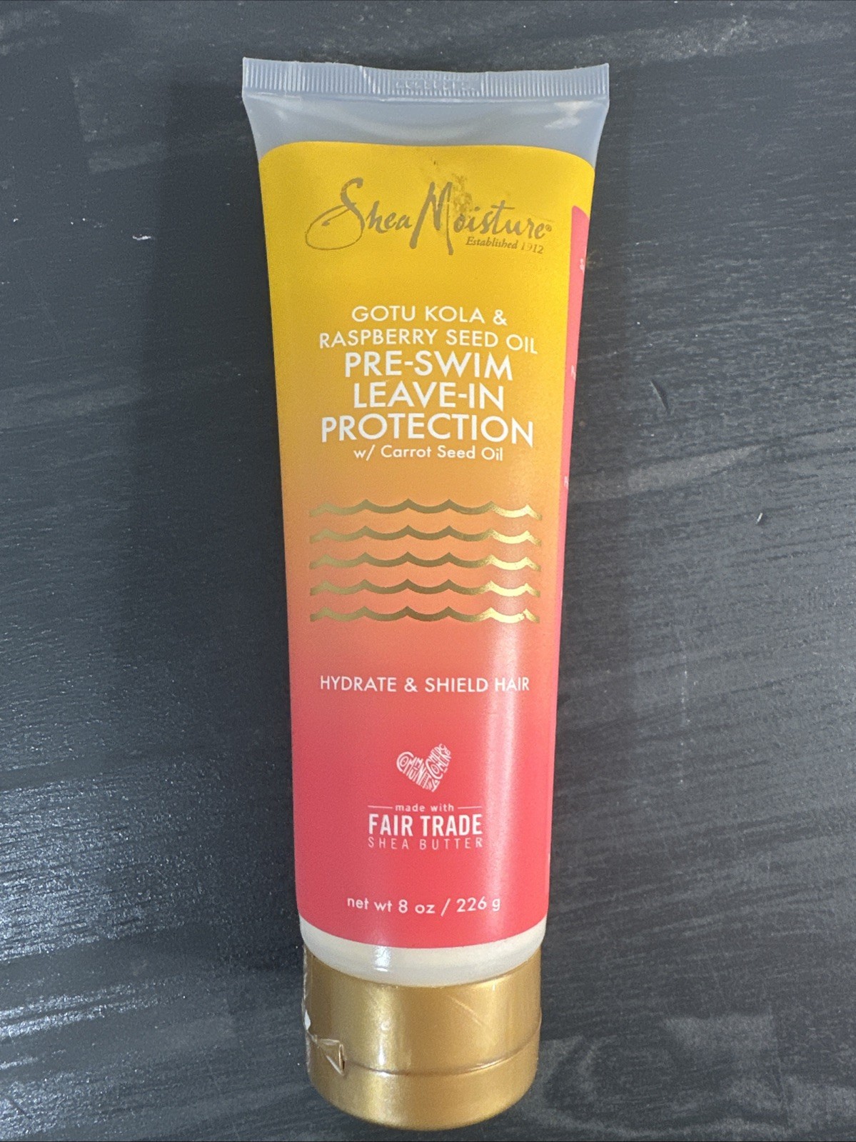 Shea Moisture Gotu Kola & Raspberry Seed Pre-Swim Leave-In Hair Protection NEW