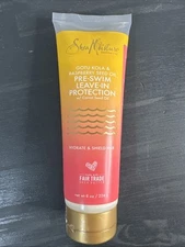 Shea Moisture Gotu Kola & Raspberry Seed Pre-Swim Leave-In Hair Protection NEW