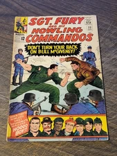 Marvel Comics Sgt. Fury and His Howling Commandos #22 (1965) - Good