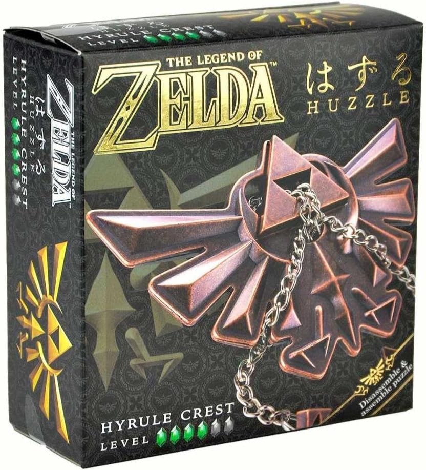 Edición Limitada Huzzle Legend Of Zelda Puzzle Series por Hanayama - Nivel 4 Cresta