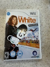 SHAUN WHITE SNOWBOARDING WORLD STAGE NINTENDO WII GAME DISC, MANUAL AND CASE