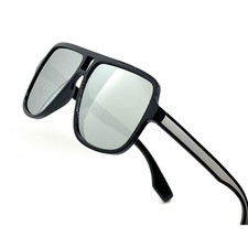 Mirrored Men Boys Sport Wrap Sunglasses Ski Cycling Baseball Running Glasses New