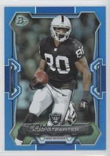 2015 Bowman Blue Rainbow Foil 97/99 Rod Streater #83 h3a