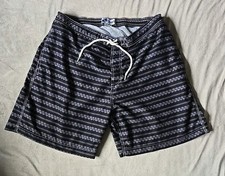 Trunks Surf  Swim Co Men XXL Board Shorts Black Purple