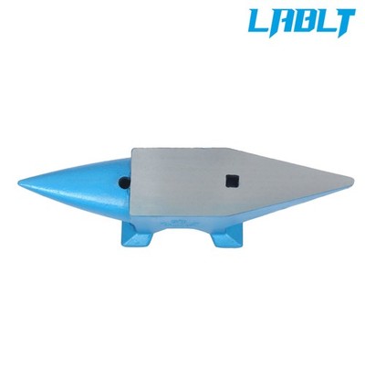 LABLT Anvil Blacksmith 66 lb Forged Steel 30kg Heat Treated Long Round Horn
