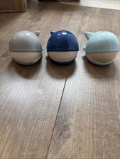 Dunelm Homeware Decorative Whale Ornament (Set of 3)