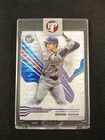 2024 Topps Pristine Shohei Ohtani Blue Pulsar Refractor /75 Dodgers #112 Encased