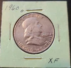 1960-D Franklin Half Dollar Circulated.