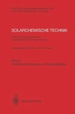 Becker - Solarchemische Technik. Solarchemisches Kolloquium 12. Und 13 - X555z
