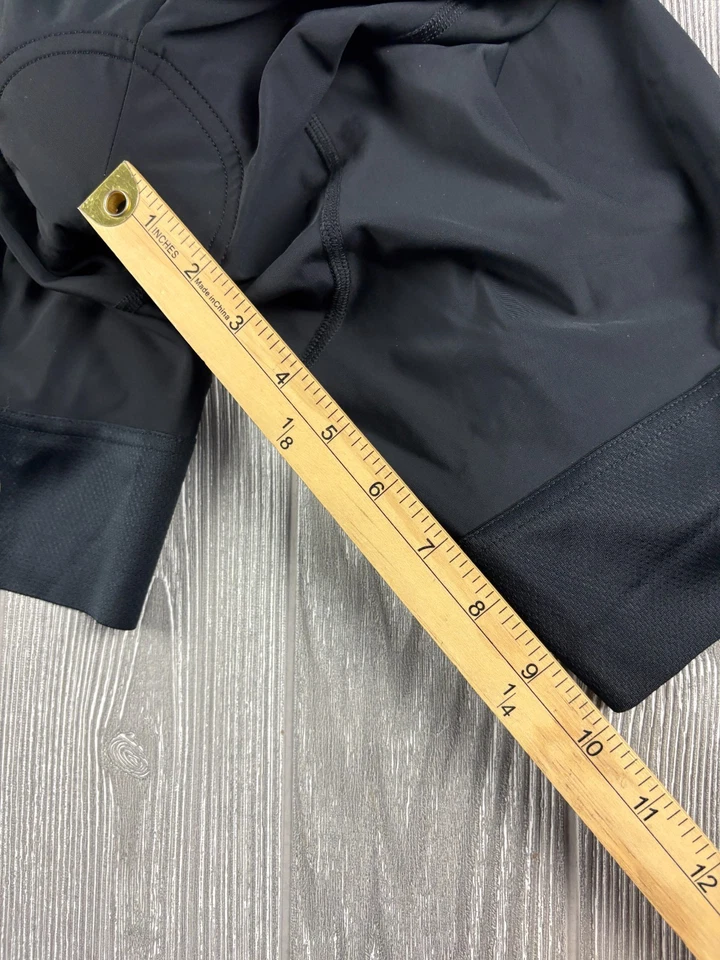 Pantalones Cortos de Bicicleta Negros Acolchados Unisex Pearl Izumi Talla Grande Entrepierna 10 Foto 4 de 4