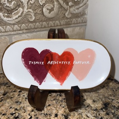 Hallmark Totally. Absolutely. Forever. Heart Love Trinket Tray   Spoon Rest